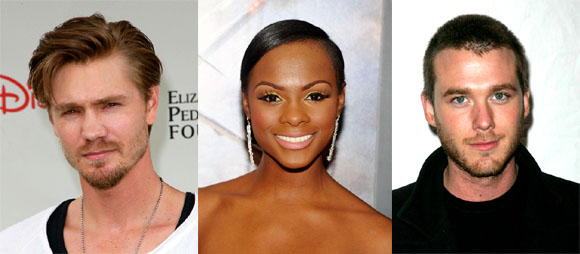 Chad Michael Murray, Tika Sumpter, Eric Lively