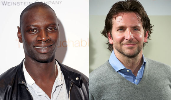 Omar Sy and Bradley Cooper