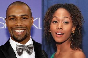 Omari Hardwick and Nicole Beharie