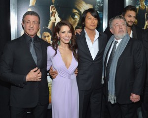 Walter Hill and Bullet cast