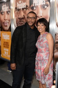 Peeples Premiere - Tyler Perry and Tina Gordon Chism