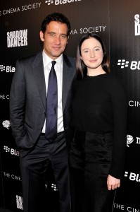 Andrea Riseborough and Clive Owen