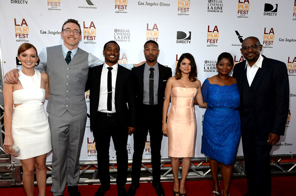 Fruitvale Station LAFF Premiere - cast pic