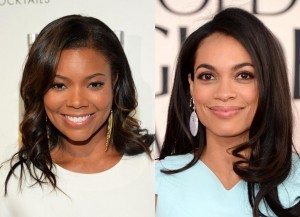 Gabrielle Union and Rosario Dawson