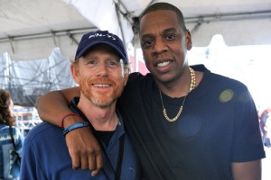 Ron Howard and Jay-Z