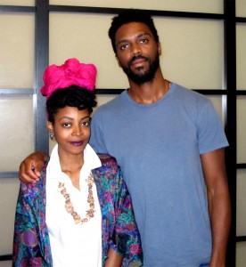 Trae Harris and director Shaka King