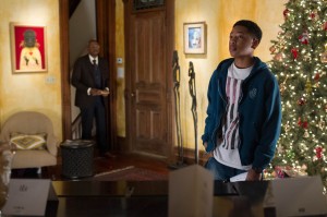 Black Nativity 5 - Forest Whitaker and Jacob Latimore