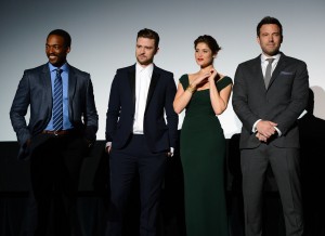 Runner Runner - Anthony Mackie, Justin Timberlake, Gemma Arterton and Ben Affleck
