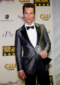 CCMA Matthew McConaughey winner