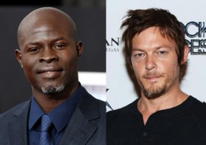 Djimon Hounsou and Norman Reedus