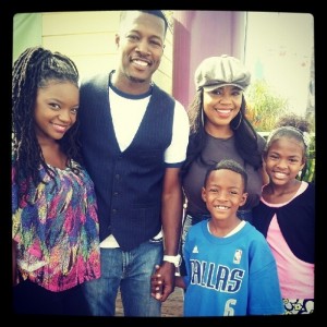 Flex Alexander and family