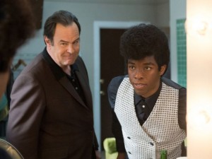 Get On Up 7 - Dan Aykroyd and Chadwick Boseman