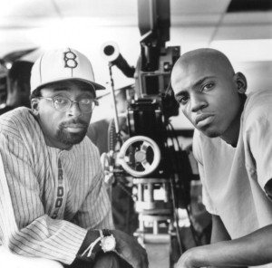Mekhi Phifer and Spike Lee