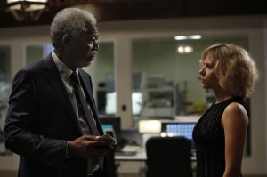 Lucy 5 - Morgan Freeman and Scarlet Johansson