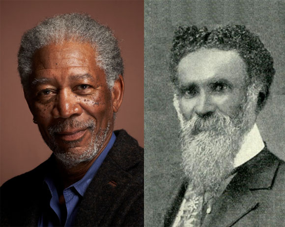 Morgan Freeman and William Key