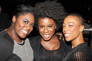 Danielle Brooks, Udo Azuba, and Samira Wiley