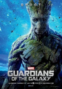 Guardians of the Galaxy poster Groot