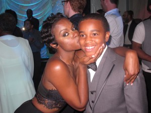 Tika Sumpter and Alvin Edney II