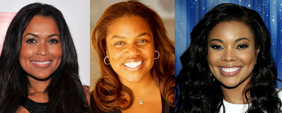 Tracey Edmonds, Sheila Ducksworth, Gabrielle Union 2