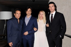 Ben Stiller, Noah Baumbach, Naomi Watts, and Adam Driver