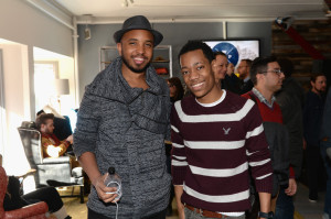 Justin Simien and Tyler James Williams