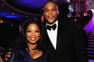 Oprah Winfrey and Tyler Perry