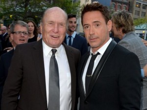 Robert Duvall and Robert Downey Jr.