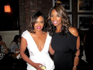 Sharon Leal and Tasha Smith