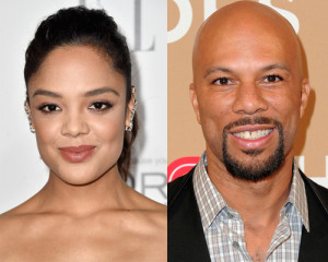 Tessa Thompson and Common