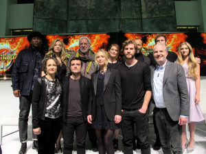 Mockingjay Part 1 cast at NY Press Conference 2