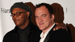 Samuel L Jackson and Quentin Tarantino