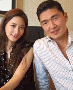 Claudia Kim and Rick Yune