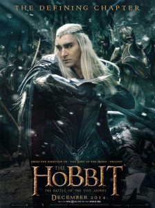 Lee Pace poster The Hobbit The Battle of the Five Armies