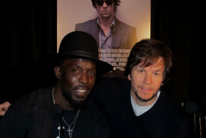 Michael K. Williams and Mark Wahlberg