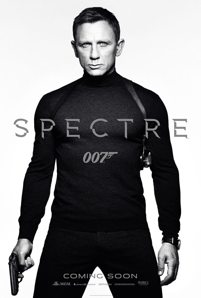 Four Posters Of Daniel Craig As James Bond In SPECTRE - blackfilm.com ...