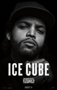 Straight Outta Compton poster - Ice Cube Played by O’Shea Jackson Jr