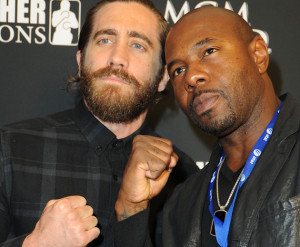 Jake Gyllenhaal and Antoine Fuqua