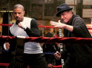 Creed Michael B. Jordan and Sylvester Stallone