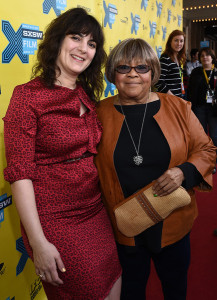 Director Jessica Edwards and singer Mavis Staples