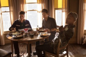 Ant-Man 29 David Dastmalchian, Paul Rudd and T.I.