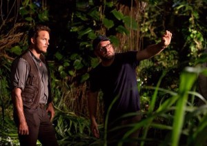 Jurassic World - Director Colin Trevorrow and Chris Pratt