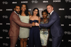Power S2 Premiere - Omari Hardwick, Courtney Kemp Agboh, Lela Loren, Naturi Naughton, and Joseph Sikora