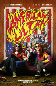 American Ultra Poster 5 Jesse Eisenberg and Kristen Stewart