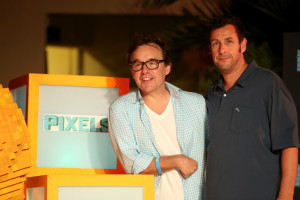 Pixels Chris Columbus and Adam Sandler