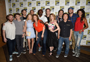 SDCC 2015 Heroes Reborn cast