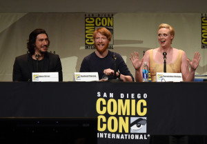 SDCC 2015 Lucasfilm panel - Adam Driver, Domhnall Gleeson and Gwendoline Christie