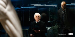 Westworld Anthony Hopkins and Jeffrey Wright