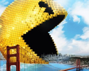 pixels pac man