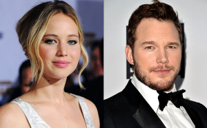 Jennifer Lawrence and Chris Pratt