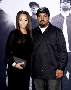 O'Shea Jackson aka Ice Cube and wife Kimberly Woodruff